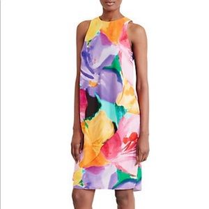 Ralph Lauren Ralph Vadrata Dress sz 16 multi NWT